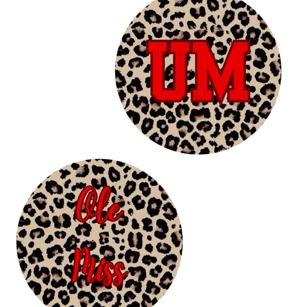 Ole miss game day buttons